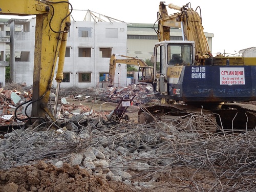 Tháo dỡ nhà máy Meiwa Biên Hòa